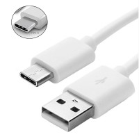 Tuttonica Fast Charging Data Sync Cable – Type-C, White, 1 meter - TUTTO -C303+C